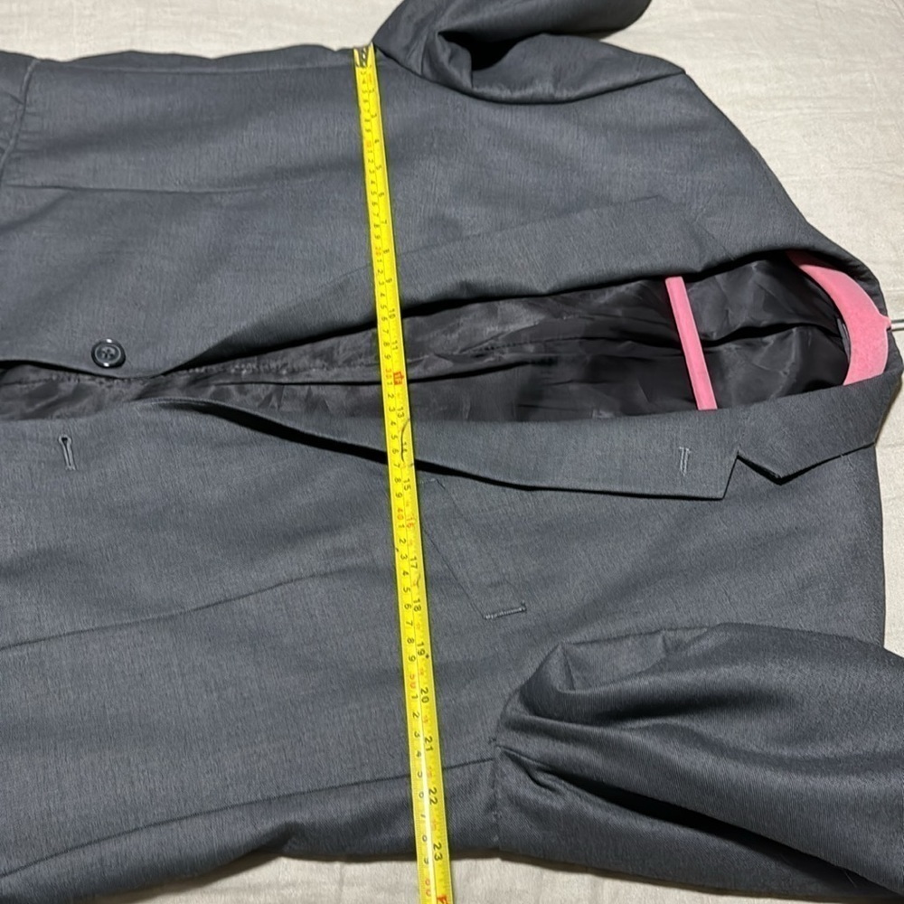 Men gray blazer - Picture 14 of 14